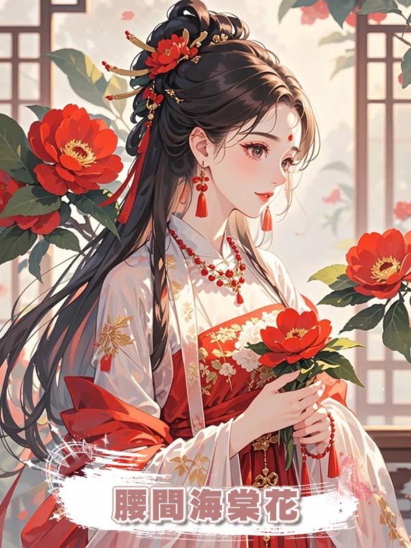 腰間海棠花